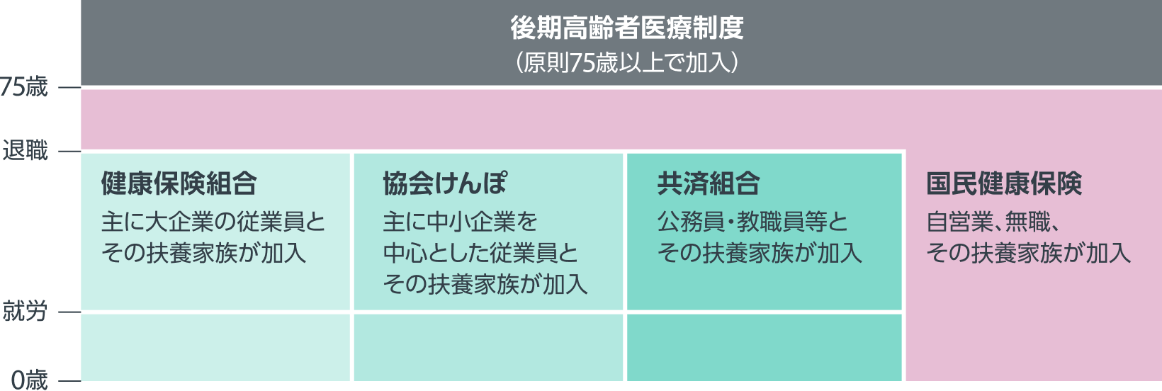 公的医療保公的医療保険の種類険のしくみ